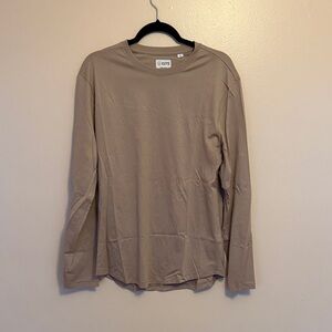 Cuts Clothing Long Sleeve Shirt - Beige
